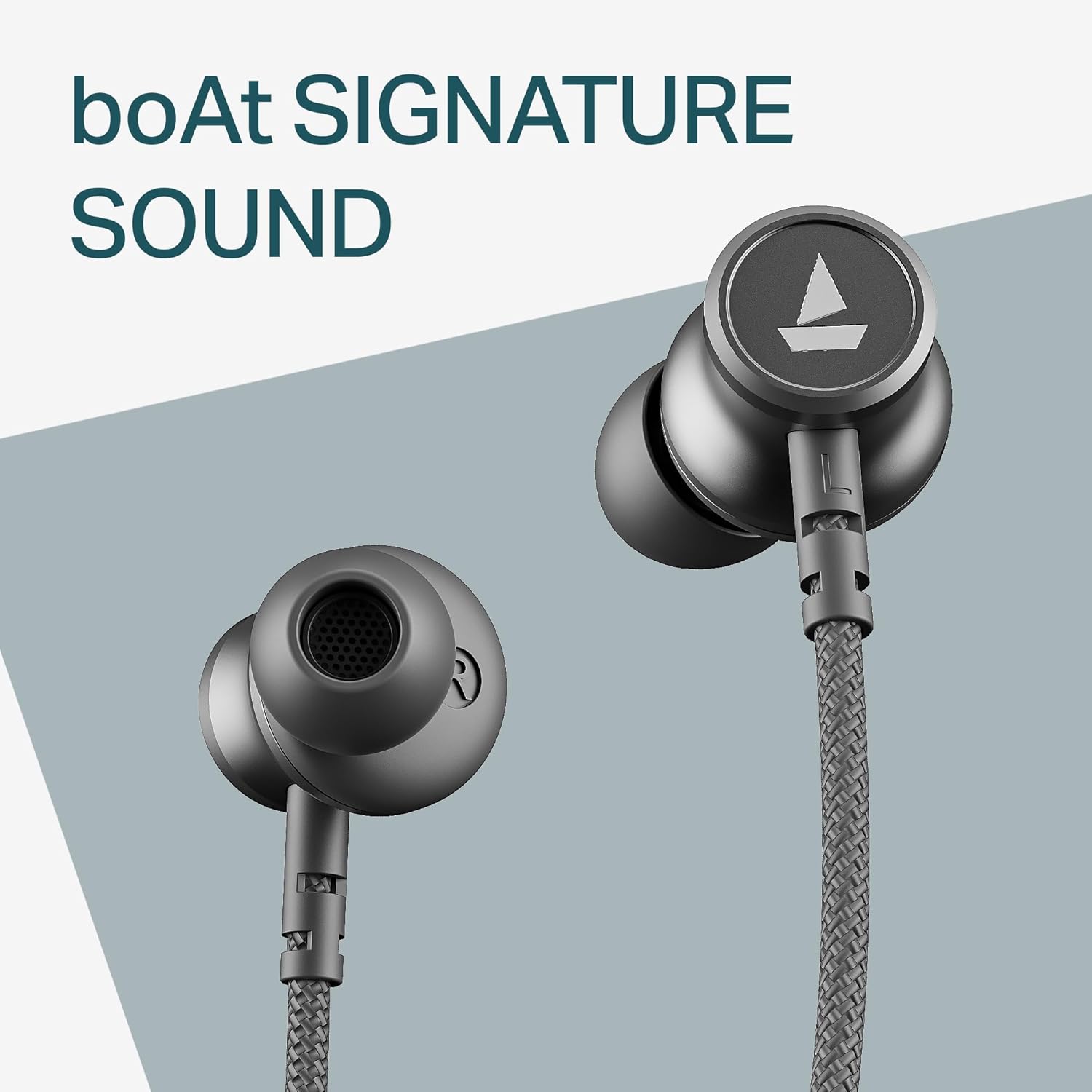 boAt 2025 Launch Rockerz 113, 40H Battery, Dual Pair, Fast Charge, ENx Tech, Stream Ad Free Music via App Support, Magnetic Buds, Bluetooth Neckband, Wireless with Mic in Ear Earphones (Ash Grey) - Image 5