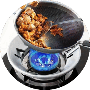 Gas Saver Burner Stand – Windproof Energy-Saving Stove Stand & Burner Protector for Indian Gas (Pack of 1)